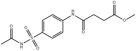 356567-66-3 methyl 4-({4-[(acetylamino)sulfonyl]phenyl}amino)-4-oxobutanoate