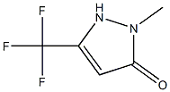 2-methyl-5-(trifluoromethyl)-1H-pyrazol-3-one Struktur
