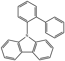 N-(2-联苯基)咔唑, 35883-22-8, 结构式