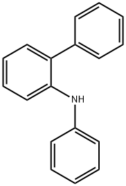 N-phenyl-2-biphenylamine Structure