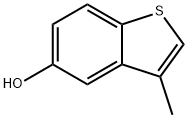 3-Methyl-benzo[b]thiophen-5-ol Structure