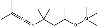 2-methyl-N-(2-methyl-4-trimethylsilyloxypentan-2-yl)prop-1-en-1-imine Struktur