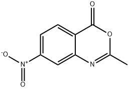 4H-3,1-Benzoxazin-4-one, 2-methyl-7-nitro- Structure