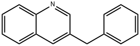 Quinoline,3-(phenylmethyl)-,37045-16-2,结构式