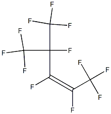 2-Pentene, 1,1,1,2,3,4,5,5,5-nonafluoro-4-(trifluoromethyl)-, (Z)-,3709-70-4,结构式