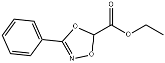 ethyl 3-phenyl-1,4,2-dioxazole-5-carboxylate 化学構造式
