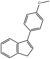 3-(4-methoxyphenyl)-1H-indene Structure