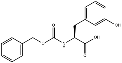 N-CBZ-L-3-羟基苯丙氨酸,382139-03-9,结构式