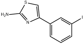 4-(3-iodophenyl)-1,3-thiazol-2-amine Struktur
