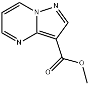 吡唑并[1,5-A]嘧啶-3-羧酸甲酯,384861-43-2,结构式