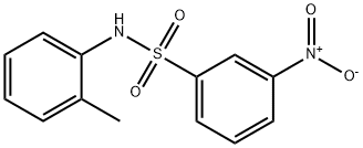 3-nitro-N-(o-tolyl)benzenesulfonamide Structure