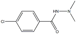 Benzoic acid, 4-chloro-, 2,2-dimethylhydrazide