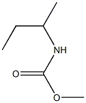 methyl N-butan-2-ylcarbamate Structure