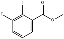 methyl 2-iodo-3-fluorobenzoate Structure
