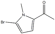 1-(5-Bromo-1-methyl-1H-pyrrol-2-yl)ethanone Structure