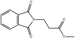 2H-Isoindole-2-propanoicacid, 1,3-dihydro-1,3-dioxo-, methyl ester Structure