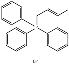 (E)-but-2-en-1-yltriphenylphosphonium bromide Struktur