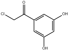 ETHANONE, 2-CHLORO-1-(3,5-DIHYDROXYPHENYL)- 结构式