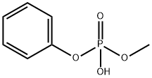 Phosphoric acid, monomethyl monophenyl ester Structure
