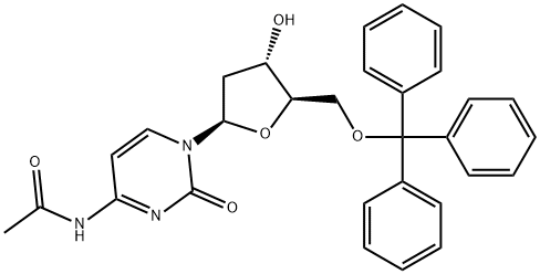 5'-TRT-N4-AC-2'-DC,40094-20-0,结构式