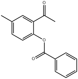 2-Acetyl-4-Methylphenyl Benzoate Structure