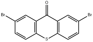 2,7-Dibromo-thioxanthen-9-one Structure
