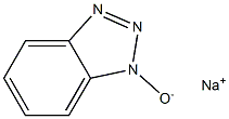 1H-Benzotriazole, 1-hydroxy-, sodium salt Structure