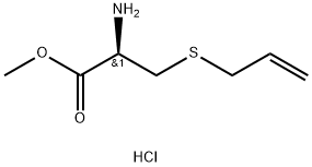 S-烯丙基-L-半胱氨酸甲酯盐酸盐,40379-81-5,结构式