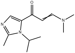 3-dimethylamino-1-(3-isopropyl-2-methyl-3H-imidazol-4-yl)-propenone Structure