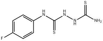N-(4-fluorophenyl)-1,2-hydrazinedicarbothioamide Structure