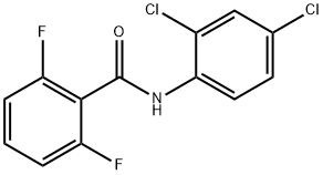 N-(2,4-Dichlorophenyl)-2,6-difluorobenzamide, 97% 结构式