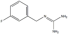 2-[(3-fluorophenyl)methyl]guanidine Structure