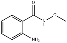 2-AMINO-N-METHOXYBENZAMIDE Structure