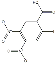 2-Iodo-4,5-dinitro-benzoic acid 结构式