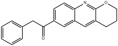 1-(3,4-dihydro-2H-pyrano[2,3-b]quinolin-7-yl)-2-phenylethanone,409345-76-2,结构式