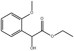 2-(2-甲氧基-苯基) -2-羟基乙酸乙酯, 41024-43-5, 结构式