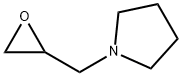 Pyrrolidine, 1-(oxiranylmethyl)- Struktur