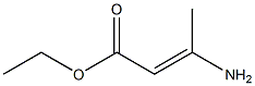 ethyl (E)-3-aminobut-2-enoate, 41867-20-3, 结构式