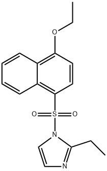419539-08-5 1-((4-ethoxynaphthalen-1-yl)sulfonyl)-2-ethyl-1H-imidazole