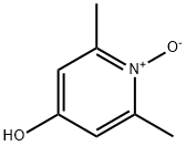 2,6-二甲基-4-羟基吡啶氮氧化物, 42051-83-2, 结构式