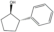 反式-2-苯基环戊醇 结构式