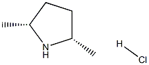 cis-2,5-Dimethyl-pyrrolidine hydrochloride Structure