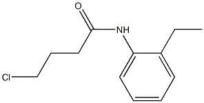 4-Chloro-N-(2-ethylphenyl)butyramide,42276-57-3,结构式