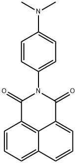 2-(4-(dimethylamino)phenyl)-1H-benzo[de]isoquinoline-1,3(2H)-dione Structure