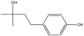 Benzenepropanol, 4-hydroxy-.alpha.,.alpha.-dimethyl- Structure