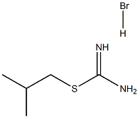 [(2-methylpropyl)sulfanyl]methanimidamide hydrobromide Struktur