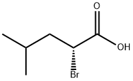 (R)-2-溴-4-甲基戊酸 结构式