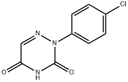 2-(4-Chloro-phenyl)-2H-[1,2,4]triazine-3,5-dione Structure