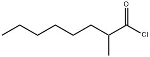 (+)-2-methyl octanoic acid chloride 化学構造式