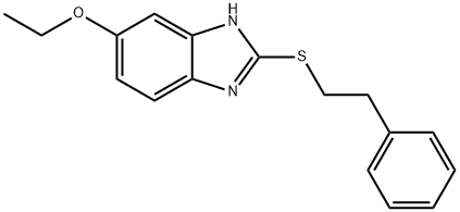 5-ethoxy-2-(phenethylthio)-1H-benzo[d]imidazole Structure